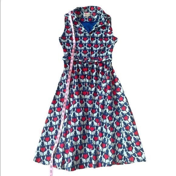Lindy Bop Matilda Dress In Rabbit Love Size 4 - Picture 12 of 14